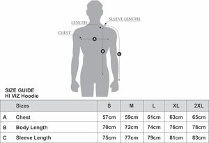 Sweats à capuche de sécurité personnalisés haute visibilité pour hommes vestes à capuche avec fermeture éclair construction unisexe veste zippée réfléchissante à capuche - Product Image 6