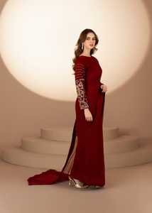 Sari de Seda Tradicional de Diseño Indio para Mujer, Última Moda en Vestidos de Fiesta y Boda para Adultos y Niñas a Bajo Precio - Product Image 4