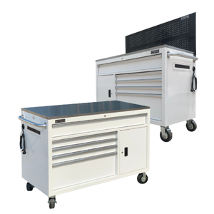 Gabinete de almacenamiento de garaje Entrega rápida Blanco brillante para almacenamiento de herramientas Nuevo diseño Embalaje personalizado Fabricante vietnamita - Product Image 5