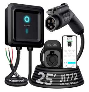 Chargeur EV scellé en boîte 2025, niveau 2, 48 A, 11,5 kW, 240 V, J1772, station de recharge pour la maison, cordon de 25 pieds, véhicule électrique génération 2 - Product Image 1