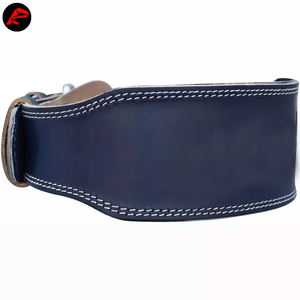 Cuero de vaca pesado Transpirable Levantamiento de pesas Entrenamiento Body Building Gym Power Belt Fuerza Levantamiento Doble Power Belt - Product Image 4