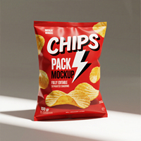 Sacs refermables en aluminium avec logo personnalisé, fournisseur chinois pour l'emballage de chips de pommes de terre, de plantains et de bananes