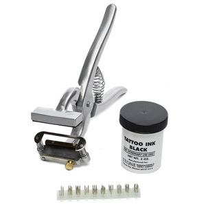 Pince à tatouer pour animaux, outils de tatouage pour porcs et lapins, marqueur de tatouage pour bétail avec lettres et chiffres, prix bas, OEM - Product Image 2