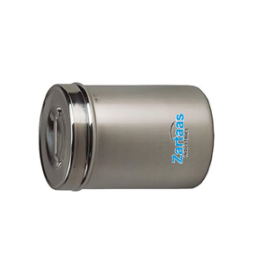 สแตนเลสคุณภาพสูง Grafco ขวดเครื่องแป้งสแตนเลสพร้อมฝาปิดขนาดเล็กความจุ 1 2 qt - Product Image 3