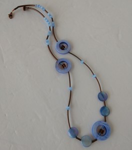 Último collar de cuentas de resina de color para fiestas de boda, compromiso, fiestas de Navidad y ropa de oficina - Product Image 1