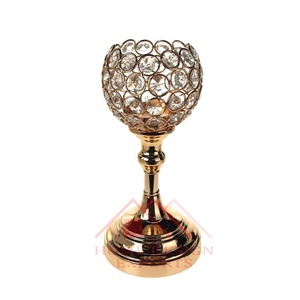 Unique Crystal <b>Globe</b> Goblet Candle HolderFor Home Hotels & Restaurants New Design T-<b>Light</b> Candle Holder Votive - Product Image 6