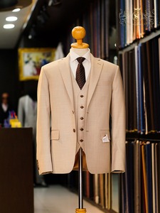 2024 Collection costume d'affaires en laine sur mesure pour hommes et femmes grande taille bouton braguette pantalon fermeture veste de Style formel - Product Image 2