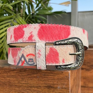 Nouveau Offre Spéciale ceintures en cuir de vachette véritable de luxe pour hommes avec ceinture à boucle ardillon amovible Style Unique cheveux sur ceinture de peau pour jean - Product Image 1