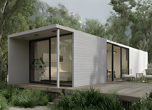 Cabane en bois préfabriquée moderne et contemporaine, écologique, alimentée <span class=keywords><strong>à</strong></span> l'énergie solaire, durable, imperméable, pour hôtel, appartement - Product Image 6