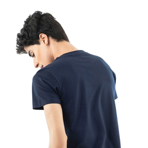 เสื้อยืดออกกำลังกายคอกลมผ้าคอตตอน100% เสื้อเจอร์ซีย์ปรับแต่งโลโก้ได้ป้องกันริ้วรอยลวดลายทึบหน้าจอ200กรัม - Product Image 6