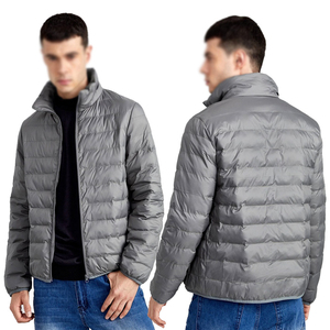 Nouveauté 2024 – Doudoune matelassée légère et respirante pour homme, personnalisable, en toile, avec fermeture éclair, style urbain haut de gamme - Product Image 3