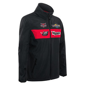 Chaqueta cortavientos negra Softshell personalizada de alta calidad para hombre, chaqueta de motocicleta para carreras al aire libre, chaqueta de invierno - Product Image 1