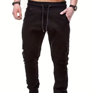 Pantalones Cargo Casuales para Hombre, Personalizables, Ligeros, Transpirables y Ecológicos, 100% Poliéster Tejido, Cintura Media, Corte Recto - Product Image 5