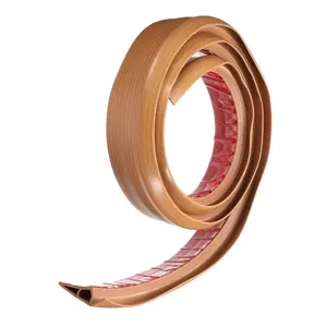 แผ่นไม้ PVC สีเหลืองเปลี่ยนพื้นได้2.8 "6.56ft 20มม. อุปกรณ์ตกแต่งขอบขอบการออกแบบที่ทันสมัย - Product Image 1