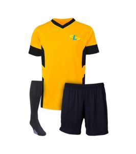 Nouveauté, ensembles d'uniformes de football pour hommes de qualité supérieure, design personnalisé, respirant, séchage rapide, short 100% polyester, service OEM disponible - Product Image 4