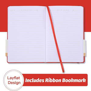Diario con Copertina Rigida Disponibile in Varie <span class=keywords><strong>Dimensioni</strong></span> Colore Classico Adatto per Uso in Ufficio Viaggi Scuola Quaderni Executive con Copertina Rigida - Product Image 4
