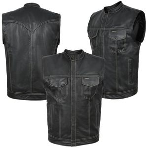 Chaquetas de Motociclista para Hombre, Diseño Moderno, Profesionales, Reversibles, Formales, sin Mangas, para Invierno, con Logotipo Personalizado - Product Image 1