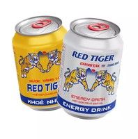 Groothandel in bulk dranken Bull suikervrije energiedrank Red Tiger van Viet My Food & Beverage hoge kwaliteit