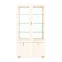Vitrine Fantosini Creamy Pearl |   Meubles de rangement minimalistes pour salon et salle à manger