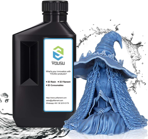 <span class=keywords><strong>Resina</strong></span> YOUSU 3D Lavabile ad Acqua Blu-Grigia 1kg per Stampanti LCD 8k 12k <span class=keywords><strong>Resina</strong></span> 405nm - Product Image 1