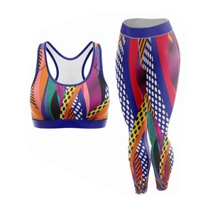 Conjunto de Yoga Casual para Mujer al por Mayor, Nuevo Estilo, Diseño Sólido, Talla Grande, Sublimado, Ropa Deportiva para Gimnasio y Ejercicio - Product Image 6