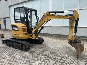 CAT 302.7D Mini <b>Excavator</b> Compact Crawler Digger Enclosed Cab Small Excavation <b>Machine</b> for Construction for sale - Product Image 3