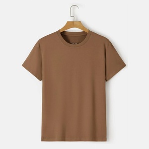 Camiseta de hombre Boxy Fit de algodón pesado con logotipo personalizado OEM proveedor de BD de talla grande transpirable lisa de alta calidad - Product Image 1
