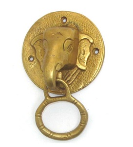 Heurtoir de porte en laiton en forme de tête de bouddha haute qualité haute qualité vente chaude heurtoir pour la maison hôtel villas utilisation de la porte - Product Image 2