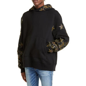 Meilleure vente Sweats à capuche unis hiver sweats à capuche chauds en coton polaire épais sweats à capuche en coton surdimensionnés avec logo personnalisé pour hommes - Product Image 2