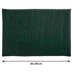 MSV "Caterpillar" non-slip microfiber <b>bath</b> <b>mat</b> in green, 60 x 90 cm - Product Image 3