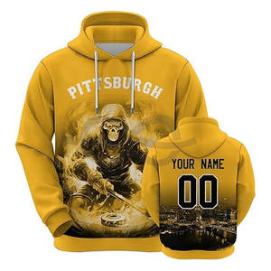 Ville personnalisé Hockey sweat à capuche hommes femmes jeunesse Hip Pop pull personnalisé nom et numéro Fans cadeau disponible - Product Image 1