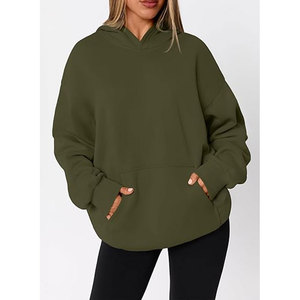Sudadera Clásica de Invierno para Mujer con Forro Polar y Logotipo Frontal, Chaqueta Cálida y Suave para Exteriores - Product Image 3