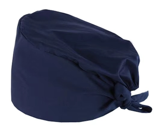 Bonnet de travail unisexe couleur unie avec imprimé style ancien, réglable à nouer à l'arrière, pour infirmiers et infirmières, avec boutons - Product Image 6