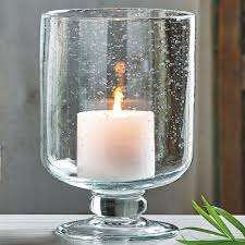 เชิงเทียนแก้วเฮอริเคนใสสำหรับตกแต่งบ้านสำหรับคริสต์มาส - Product Image 2