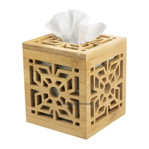 La plupart des ventes de petite forme en aluminium plaqué or moulé de haute qualité avec des fleurs de couleur argentée fournitures de porte-papier de soie de concepteur - Product Image 3