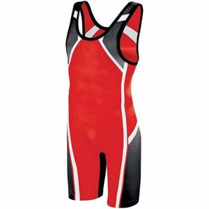 Singlet de lutte Pro pour hommes Design personnalisé Vêtements de sport légers, durables et confortables pour les tournois et l'entraînement - Product Image 2