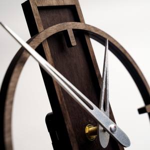 Most selling natural grain patterns make every wooden table <b>clock</b> unique, adding character and individuality to your space - Product Image 3