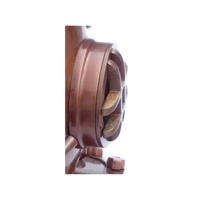 Casque de plongée nautique décoratif brun, reproduction antique, avec logo de plongeur personnalisé, modèle en fer, 18 pouces, 100% fait main