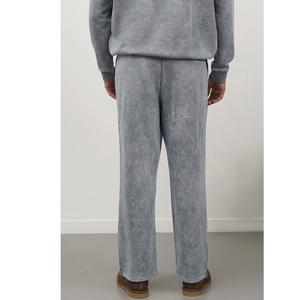 OEM Vente en gros Trendy Baggy Style Zipper Survêtement Poids lourd Vintage Lavé Coupe ample Hommes Logo personnalisé imprimé Streetwear - Product Image 6