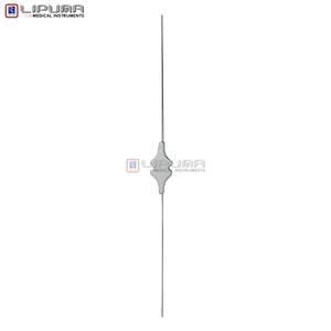 Sonde lacrimale cylindrique BOWMAN 12,5 cm en argent nickelé 1,5 mm 1,6 mm Instruments chirurgicaux ophtalmiques Outils de soins oculaires - Product Image 3