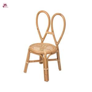 Silla de ratán moderna para niños Sillón de salón de ratán Sillón de flores para niños Muebles de ratán Vintage para niños hechos en Vietnam - Product Image 2