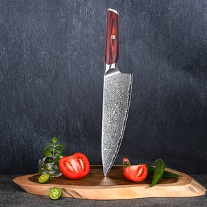 Couteau de chef de cuisine style japonais en acier Damas à lame ultra tranchante personnalisé de qualité supérieure OEM ODM Service - Product Image 4