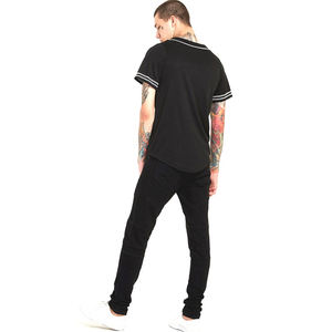 Camiseta de béisbol de sublimación personalizada OEM, conjunto de uniforme liso transpirable de talla grande a precio mayorista - Product Image 6