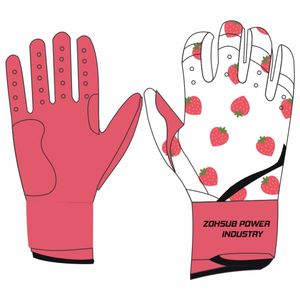 Deportes al por mayor con diseño personalizado profesional de cuero de trabajo de los hombres guantes de bateo de béisbol y guantes de bateo de Softbol - Product Image 3