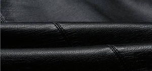 Vestes en cuir pour hommes Vestes à fermeture éclair mode moto Poches Veste en cuir vintage surdimensionnée Respirant Service OEM - Product Image 6