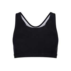 Sujetador deportivo de entrenamiento sin costuras, cobertura completa, sin relleno y elástico para entrenamiento de alta intensidad, fabricado en Pakistán - Product Image 1