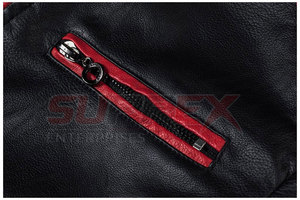 Chaqueta de Hombre de Cuero Genuino de Alta Calidad Personalizada 2024, Estilo Urbano, Cuello Alto, Ecológica, para Primavera y Otoño - Product Image 2