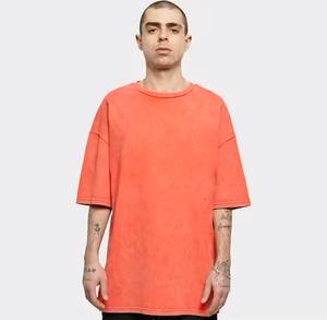 300 GSM Oversize <b>T</b>-<b>Shirts</b> Puff DTG <b>Printing</b> Heavyweight Premium Quality O-Neck Custom Logo Embroidery Solid Wholesale Price - Product Image 1