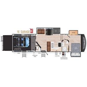 Autocaravana Usada en Excelentes Condiciones, Heartland Cyclone 4215, Año 2025 - Product Image 3