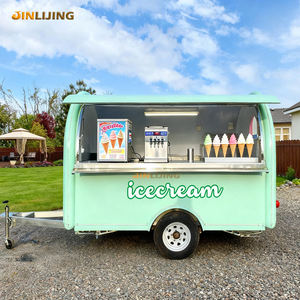 जिनिजिंग स्ट्रीट टॉबल मोबाइल हॉट डॉग पिज्जा फास्ट फूड ट्रक कॉफी वैन की दुकान बीयर रस बार आइसक्रीम ट्रेलर पूरी तरह से सुसज्जित - Product Image 1